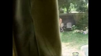 Voyeur Watches Teen Fucking In the Garden