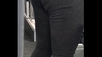 Fat ass in bus